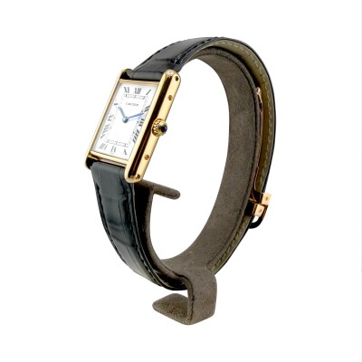 Cartier Tank Quartz Or Jaune