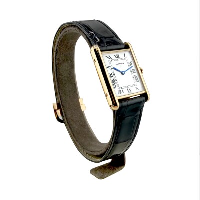 Cartier Tank Quartz Or Jaune