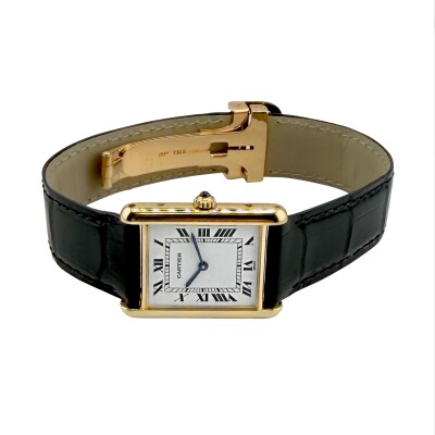 Cartier Tank Quartz Or Jaune