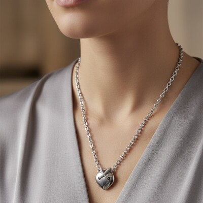 Chaumet collier Coeur Double Lien