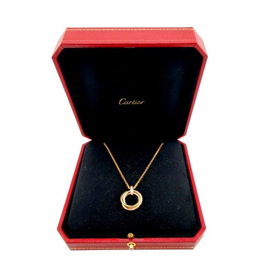 Cartier Trinity 3 ors et diamants