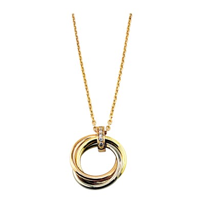 Cartier Trinity 3 ors et diamants