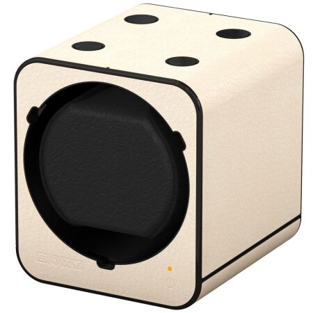 Remontoir de montres BOXY Fancy Brick Cuir Beige (sans alimentation)