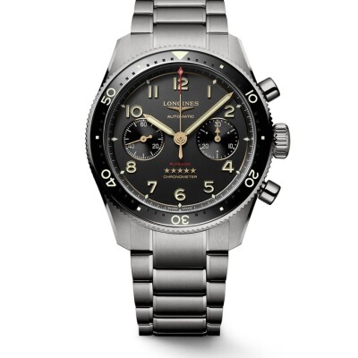 Montre Longines Spirit Flyback Titane L3.821.1.53.6