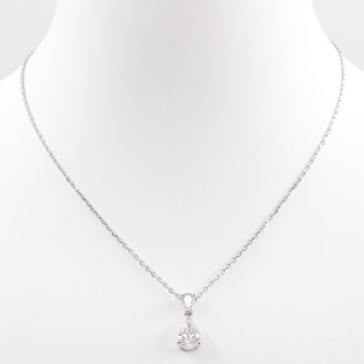 Collier Absolu or blanc & diamants