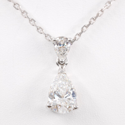 Collier Absolu or blanc & diamants