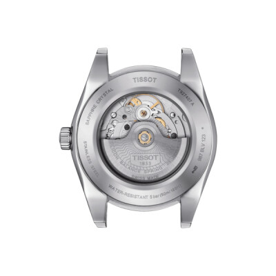 Montre Tissot Gentleman Powermatic 80 Silicium Solid 18K Gold bezel