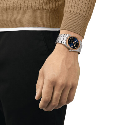 Montre Tissot Prx Powermatic 80 18K Gold Bezel