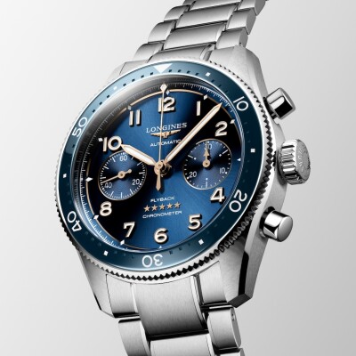 Montre Longines Spirit Flyback L3.821.4.93.6