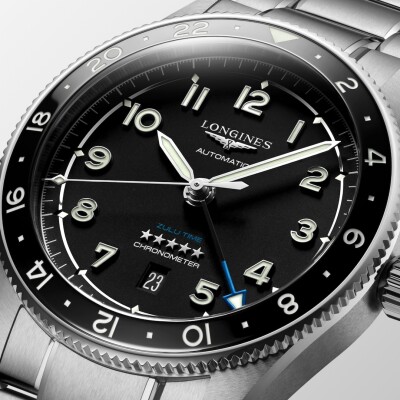 Montre Longines Spirit  Zulu Time L3.812.4.53.6