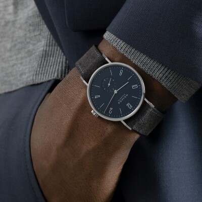 Montre Nomos Tangente 38 Bleu Nuit