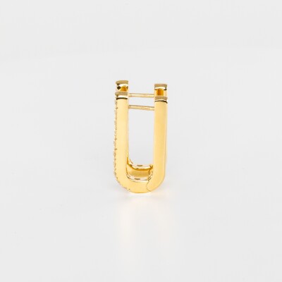 Créoles Orizon or jaune & diamants