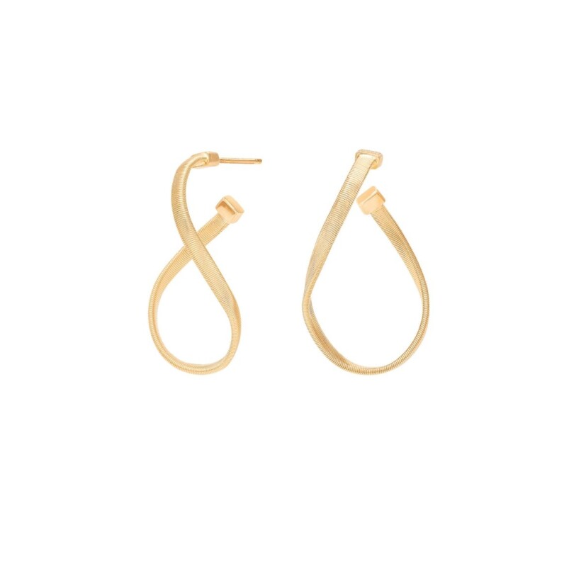 Boucles d\'oreilles Marco Bicego Marrakech New en or jaune