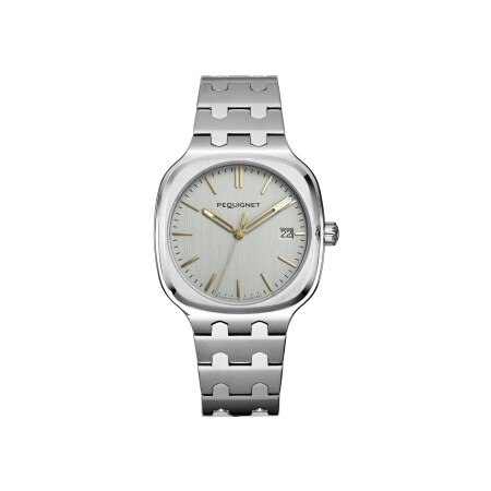 Montre Pequignet Concorde Argent 36mm