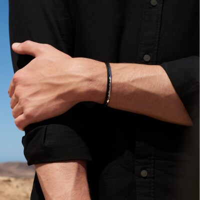 Bracelet Akillis jonc ouvert Capture Light en or blanc et diamant