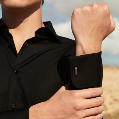 Boutons de manchette Akillis Bang Bang en or jaune