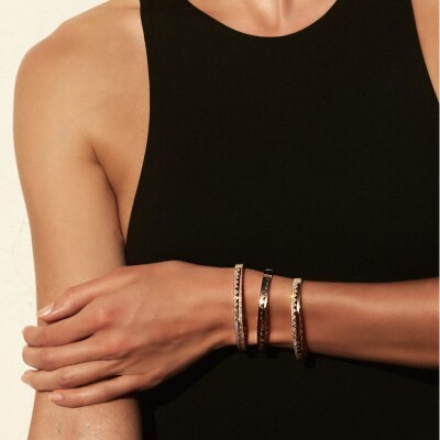 Bracelet Akillis Capture Me en or jaune et diamants