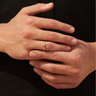 Bague Akillis Capture Light en or jaune