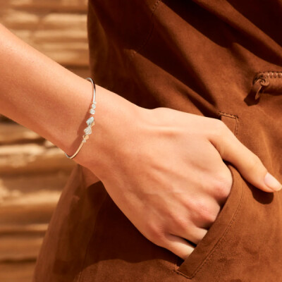 Bracelet Akillis Python en or rose et diamants