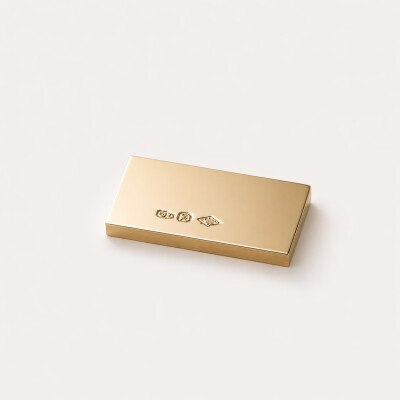 Lingotin de 1g d’or jaune 18ct