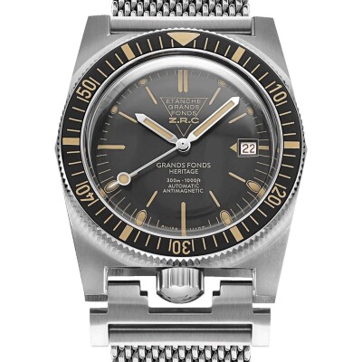 Montre ZRC 1904 Grands Fonds GF 38 Héritage Satiné 39mm