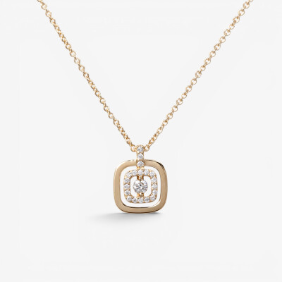 Collier Odyssée or jaune & diamants