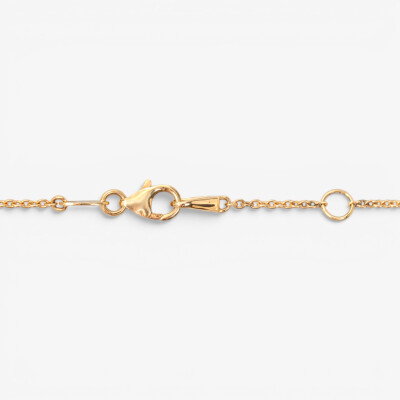 Collier Absolu or jaune, émeraude & diamants