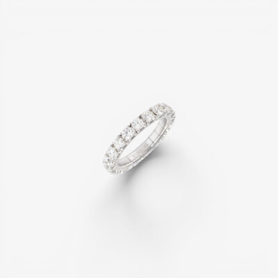 Alliance Extensia tour complet or blanc & diamants