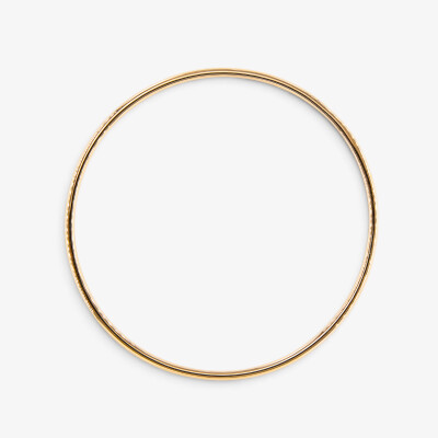 Bracelet jonc or rose