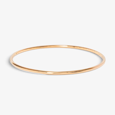 Bracelet jonc or rose