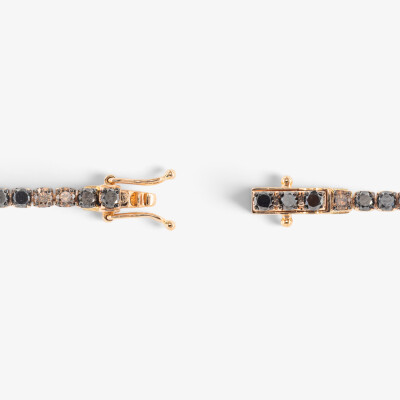 Bracelet Crépuscule or rose & diamants