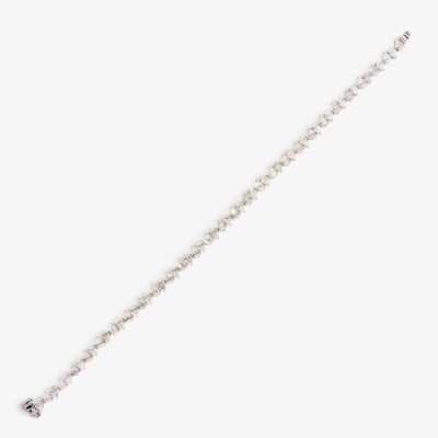 Bracelet Versailles or blanc & diamants