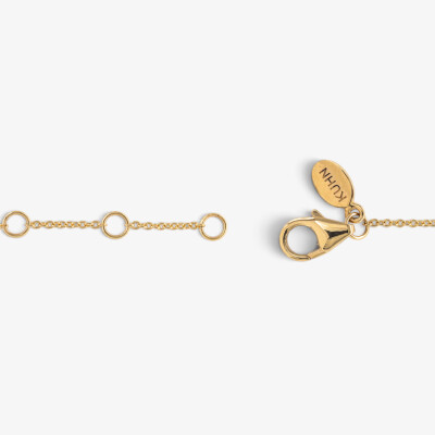 Bracelet India or jaune & pierres fines