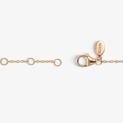 Bracelet India or rose & pierres fines
