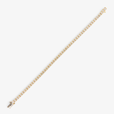 Bracelet Rivière or jaune & diamants