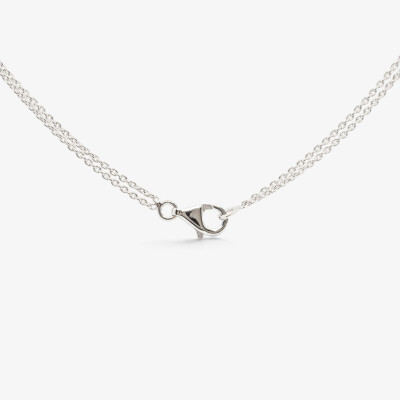 Collier Versailles or blanc & diamants