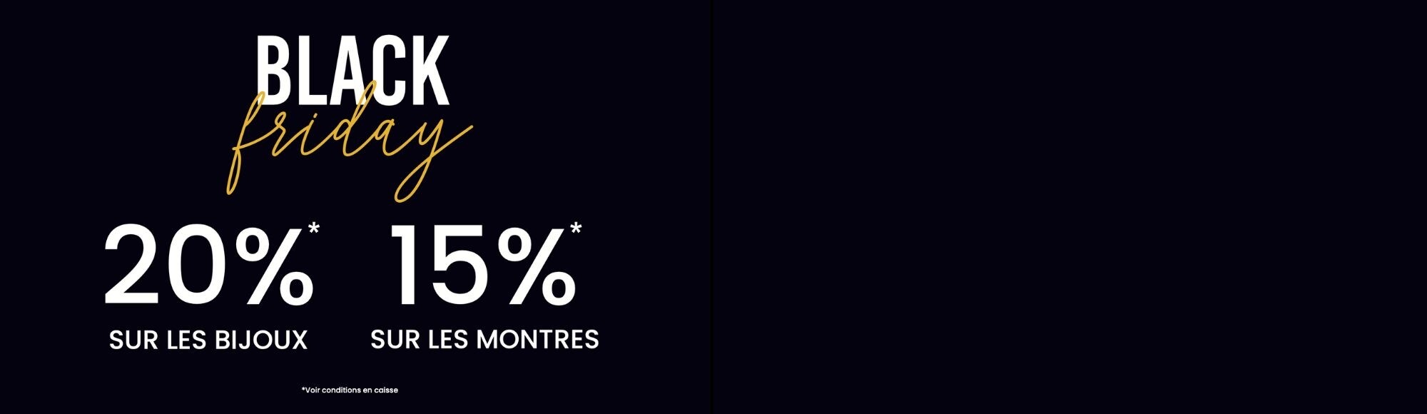 Black Friday chez Luxury