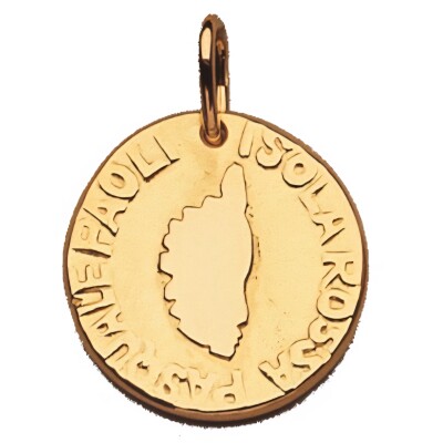 Médaille Corse Paoli Isola Rossa