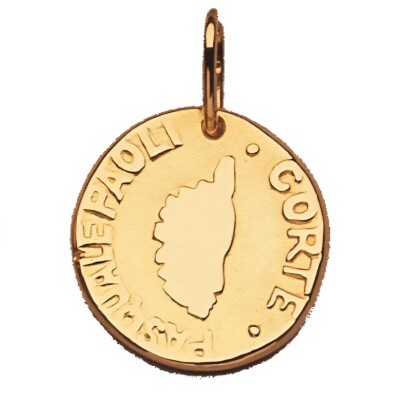 Médaille Corse Corte Paoli