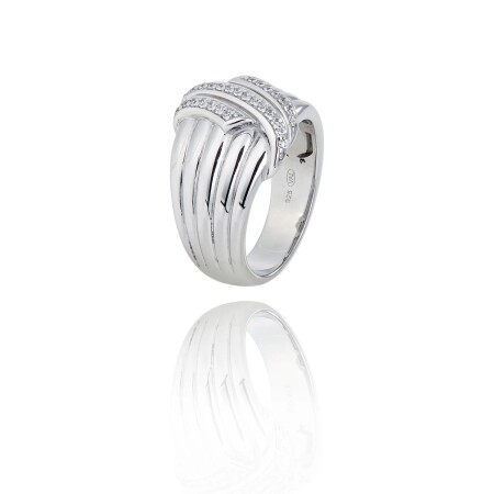 Bague en argent Una storia