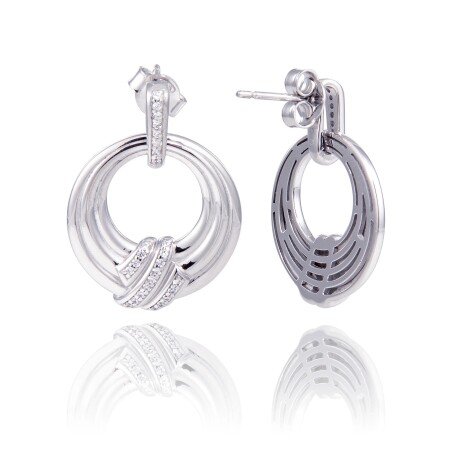 Boucles d'oreilles argent Una storia