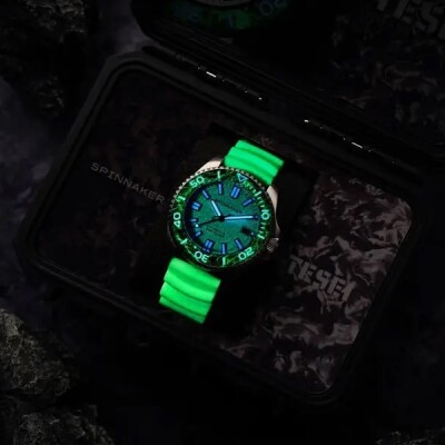 montre spinnaker tesei carbone édition limitée
