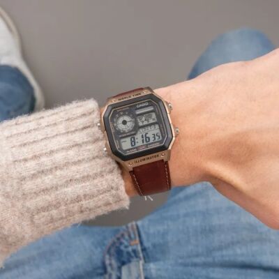 Montre Casio affichage digital AE-1200WHL-5AVEF