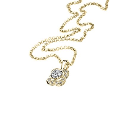 Collier Mauboussin Aimez vous en Chance or jaune et diamants