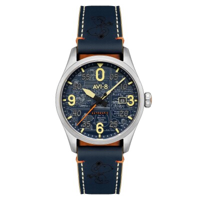 Montre Spitfire Smith Automatic Peanuts Snoopy Flying Ace Limited Edition AV-4134-01