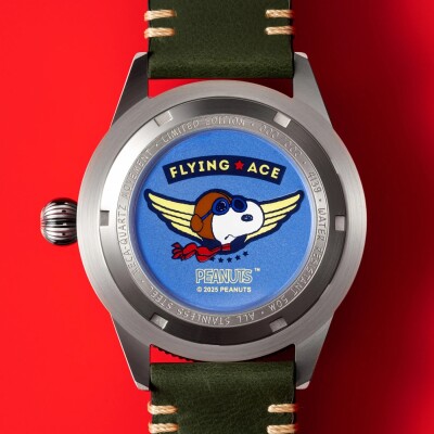 Montre Flyboy Airmaster 40 Meca-Quartz Peanuts Snoopy Flying Ace Limited Edition AV-4139-01