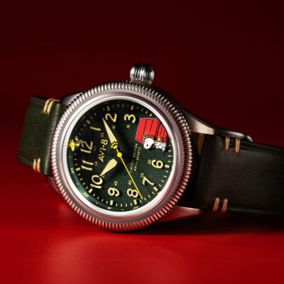 Montre Flyboy Airmaster 40 Meca-Quartz Peanuts Snoopy Flying Ace Limited Edition AV-4139-01