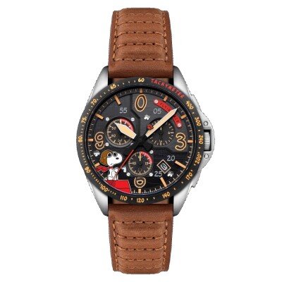 Montre P-51 Mustang Blakeslee Chronograph Peanuts Snoopy Flying Ace Limited Edition AV-4140-02