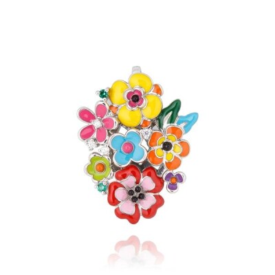 Pendentif Madeira en argent et émaux
