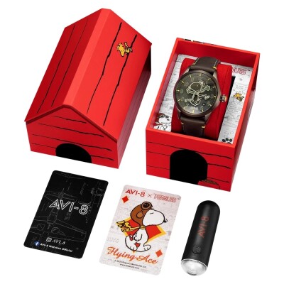 Montre AVI-8 Flyboy Peanuts Snoopy Limited Edition AV-4156-03